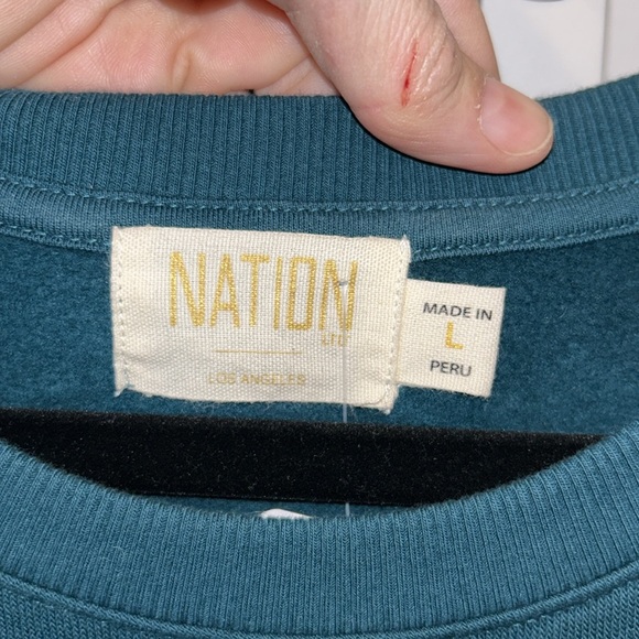 Nation Ltd Cecile Puff Sleeve Sweatshirt - Picture 5 of 10